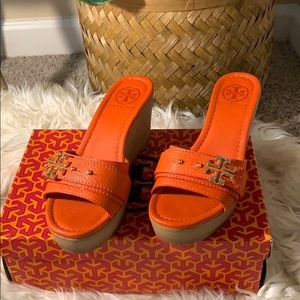 Tory Burch wedge slide